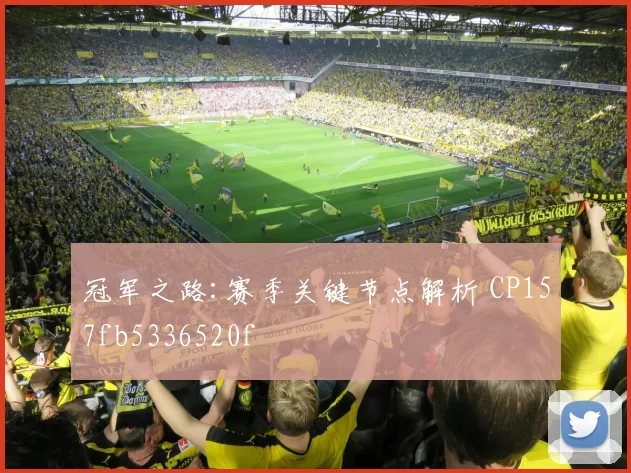 冠军之路:赛季关键节点解析 CP157fb5336520f