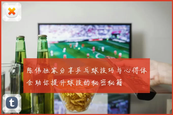 陈伟独家分享乒乓球技巧与心得体会助你提升球技的秘密秘籍